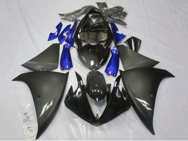 2009-2011 Glossy Black Matte Black Blue Yamaha YZF 1000 R1 Motorcycle Fairings Canada