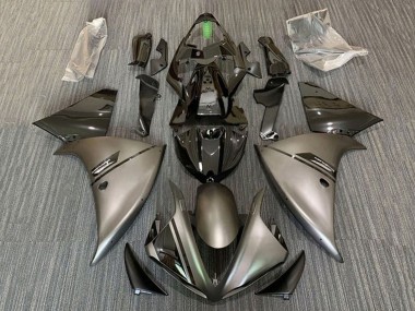 2009-2011 Glossy Black Matte Grey Yamaha YZF 1000 R1 Motorcycle Fairings Canada