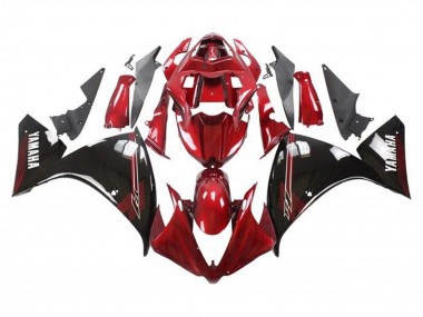 2009-2011 Red Glossy Black Yamaha YZF 1000 R1 Motorcycle Fairings Canada