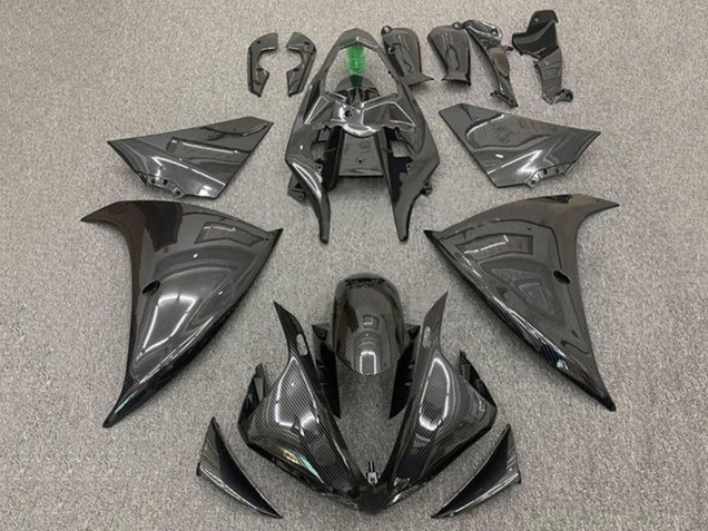 2009-2011 Faux Carbon Fiber Yamaha YZF 1000 R1 Motorcycle Fairings Canada