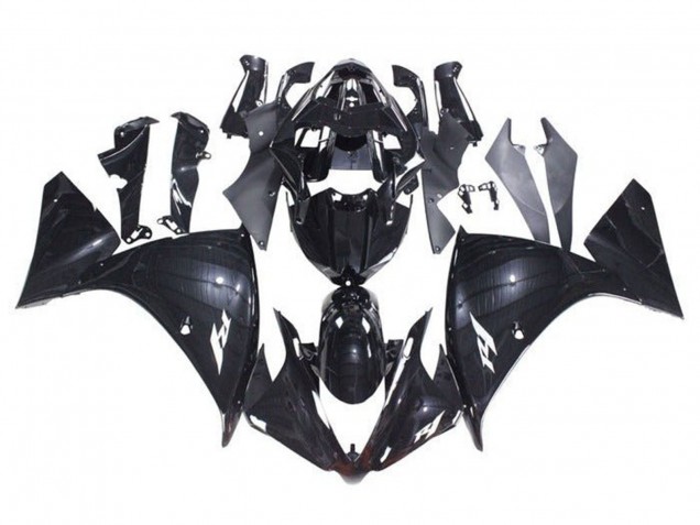 2009-2011 Glossy Black Yamaha YZF 1000 R1 Motorcycle Fairings Canada