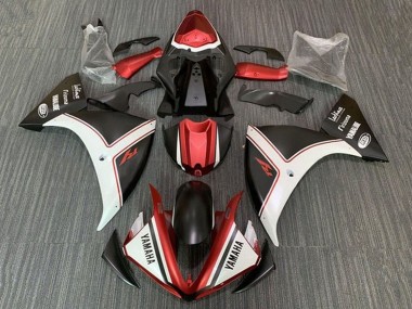 2009-2011 White Red Matte Black Yamaha YZF 1000 R1 Motorcycle Fairings Canada