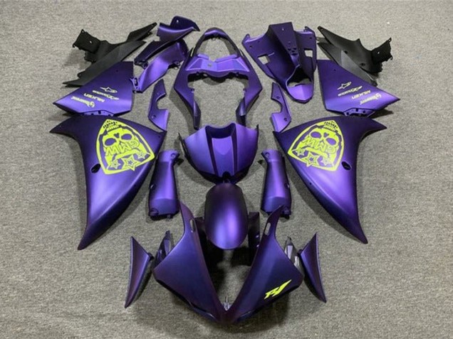 2009-2011 Purple Neon Yellow Yamaha YZF 1000 R1 Motorcycle Fairings Canada