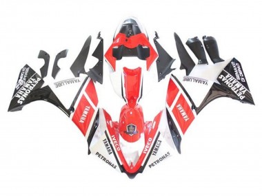 2009-2011 White Red Black Petronas Yamaha YZF 1000 R1 Motorcycle Fairings Canada