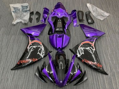 2012-2014 Purple Glossy Black Red Joker Yamaha YZF 1000 R1 Motorcycle Fairings Canada