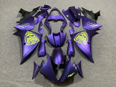 2012-2014 Purple Neon Yellow Yamaha YZF 1000 R1 Motorcycle Fairings Canada