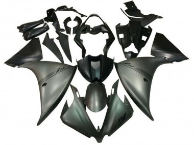 2012-2014 Matte Grey Matte Black Yamaha YZF 1000 R1 Motorcycle Fairings Canada