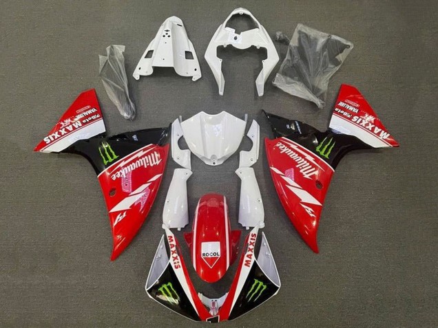 2012-2014 White Red Black Green Milwaukee Maxxis Monster Yamaha YZF 1000 R1 Motorcycle Fairings Canada