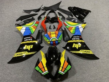 2012-2014 Glossy Black Yellow Red Blue Green HP Color Wheel Yamaha YZF 1000 R1 Motorcycle Fairings Canada