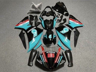 2012-2014 Glossy Black Blue Petronas Yamaha YZF 1000 R1 Motorcycle Fairings Canada
