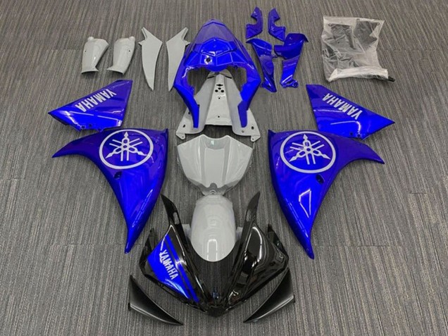 2012-2014 Nardo Grey Blue Black Yamaha YZF 1000 R1 Motorcycle Fairings Canada