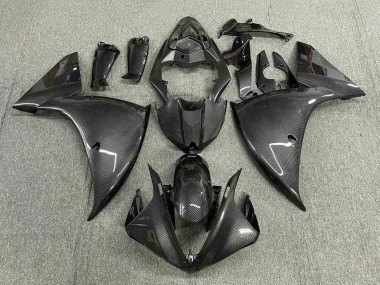 2012-2014 Faux Carbon Fiber Grey Black Yamaha YZF 1000 R1 Motorcycle Fairings Canada