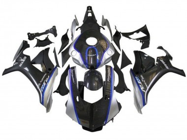 2015-2019 Faux Carbon Fiber Silver Blue R1M Yamaha YZF 1000 R1 Motorcycle Fairings Canada