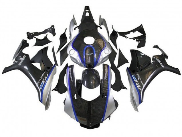 2015-2019 Faux Carbon Fiber Silver Blue R1M Yamaha YZF 1000 R1 Motorcycle Fairings Canada