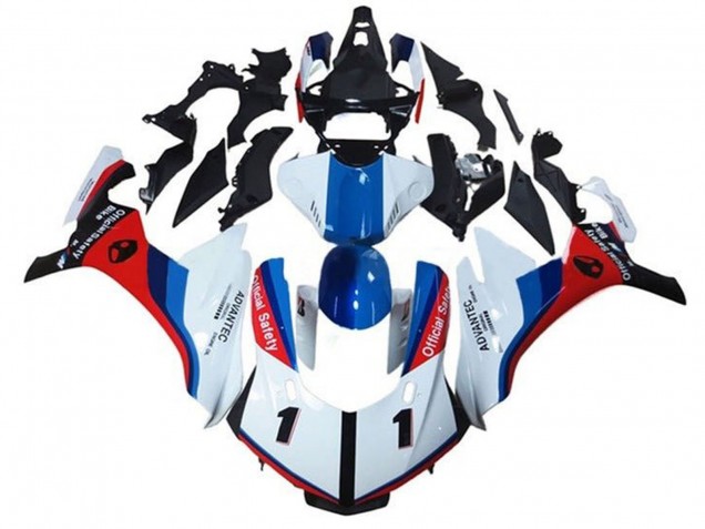 2015-2019 White Blue Red Black Official Safety Yamaha YZF 1000 R1 Motorcycle Fairings Canada