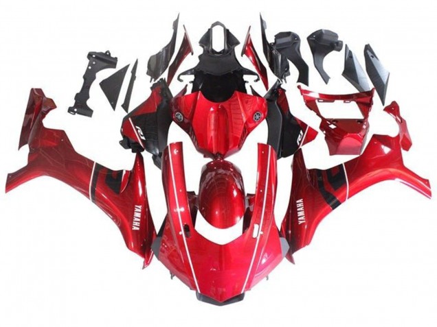 2015-2019 Red Black White Stripe Yamaha YZF 1000 R1 Motorcycle Fairing Canada