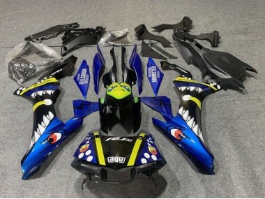 2015-2019 Blue Yellow Black Shark Yamaha YZF 1000 R1 Motorcycle Fairings Canada