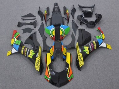 2015-2019 Black Green White Yellow Red Black Color Wheel HP Yamaha YZF 1000 R1 Motorcycle Fairings Canada