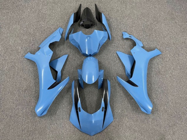 2015-2019 Light Blue Glossy Black Yamaha YZF 1000 R1 Motorcycle Fairings Canada