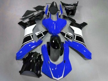 2015-2019 Blue White Glossy Black Yamaha YZF 1000 R1 Motorcycle Fairing Canada