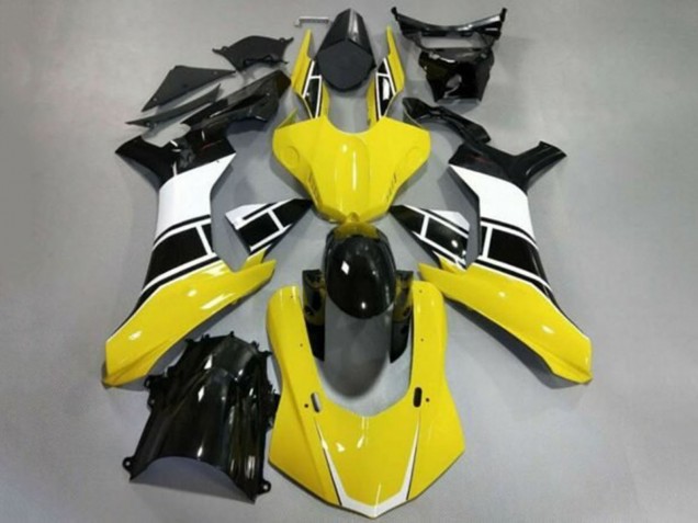 2015-2019 Yellow White Black Yamaha YZF 1000 R1 Motorcycle Fairing Canada