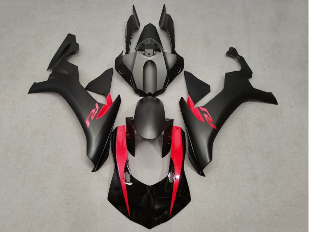 2015-2019 Matte Black Glossy Black Red Yamaha YZF 1000 R1 Motorcycle Fairings Canada