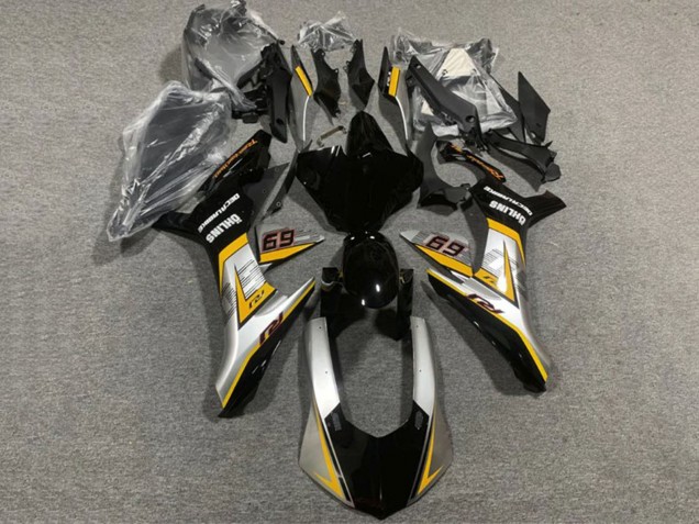 2020-2025 Silver Yellow Glossy Black Yamaha YZF 1000 R1 Motorcycle Fairings Canada
