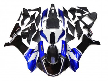 2020-2025 Blue White Black Akropovic Yamaha YZF 1000 R1 Motorcycle Fairings Canada