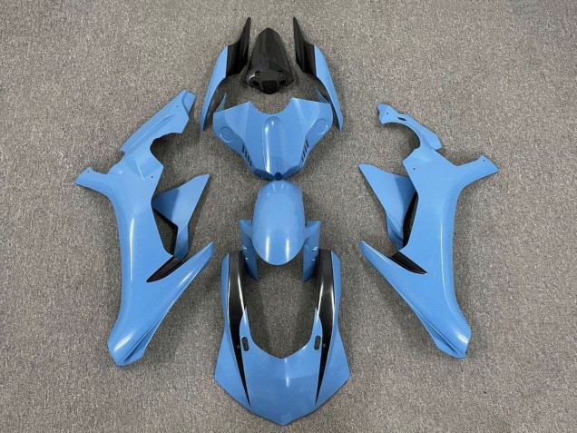 2020-2025 Light Blue Glossy Black Yamaha YZF 1000 R1 Motorcycle Fairings Canada