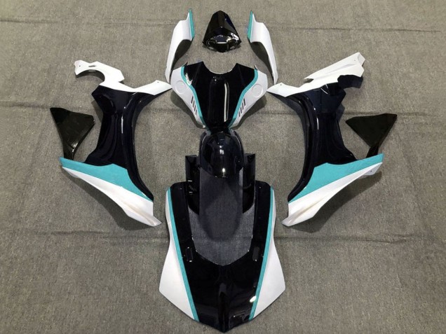 2020-2025 White Blue Glossy Black Yamaha YZF 1000 R1 Motorcycle Fairing Canada