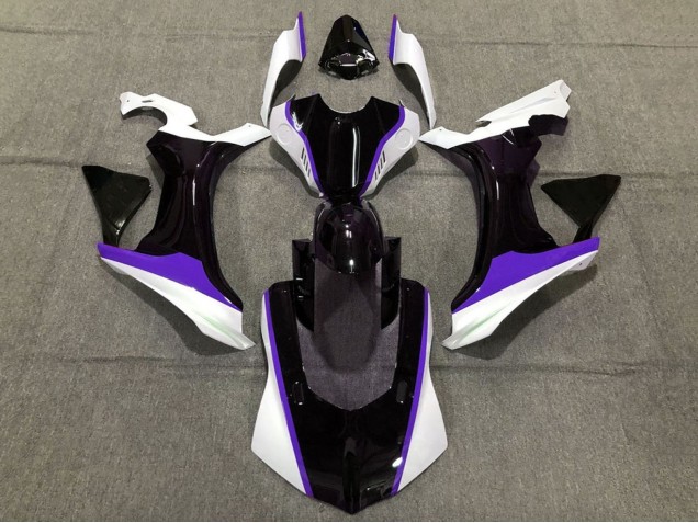 2020-2025 White Purple Glossy Black Yamaha YZF 1000 R1 Motorcycle Fairings Canada