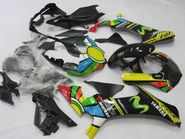 2020-2025 White Blue Green Yellow Red Black Color Wheel MoviStar Yamaha YZF 1000 R1 Motorcycle Fairings Canada