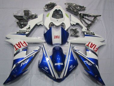 2004-2006 White Blue Red Fiat Motul Yamaha YZF 1000 R1 Motorcycle Fairings Canada