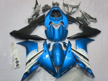 2004-2006 Light Blue White Matte Black Yamaha YZF 1000 R1 Motorcycle Fairings Canada