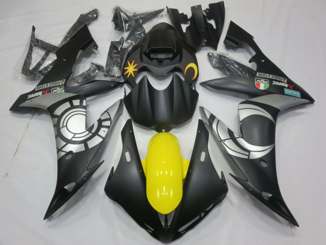 2004-2006 Matte Black Silver Yellow Yamaha YZF 1000 R1 Motorcycle Fairings Canada