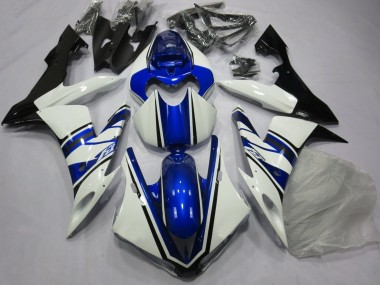 2004-2006 White Blue Black Yamaha YZF 1000 R1 Motorcycle Fairing Canada