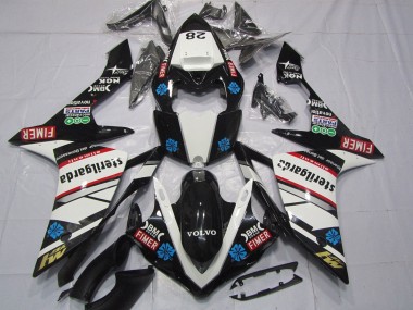 2007-2008 Glossy Black White Red Blue Volvo Sterilgarda Fimer Yamaha YZF 1000 R1 Motorcycle Fairings Canada