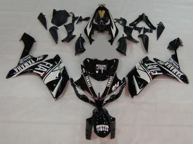 2007-2008 White Black Fiat Yamaha YZF 1000 R1 Motorcycle Fairings Canada