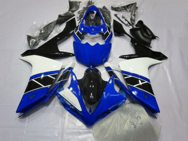 2007-2008 Blue White Black Yamaha YZF 1000 R1 Bike Fairings Canada