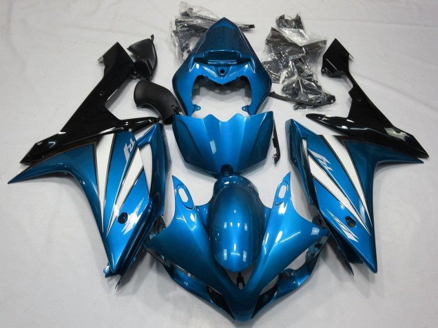 2007-2008 Blue White Black Yamaha YZF 1000 R1 Motorcycle Fairings Canada