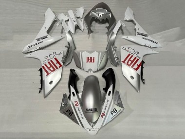 2007-2008 Silver White Red Fiat Yamaha YZF 1000 R1 Motorcycle Fairings Canada