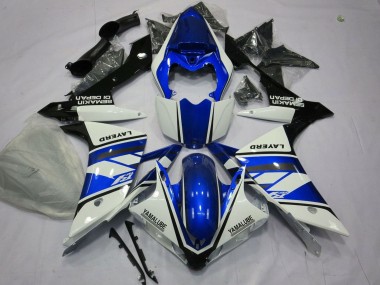 2007-2008 White Blue Black Layerd Yamaha YZF 1000 R1 Motorcycle Fairings Canada