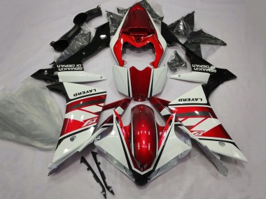 2007-2008 White Red Black Layerd Yamaha YZF 1000 R1 Motorcycle Fairings Canada