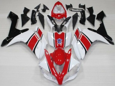 2007-2008 White Red Black Yamaha YZF 1000 R1 Motorcycle Fairings Canada