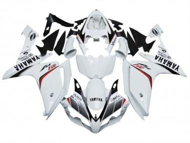 2007-2008 White Red Black Stripe M1 Yamaha YZF 1000 R1 Motorcycle Fairings Canada