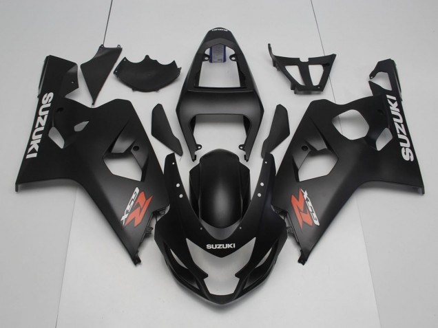 2004-2005 Matte Black Red White Suzuki GSXR 600 / GSXR 750 Motorcycle Fairings Canada
