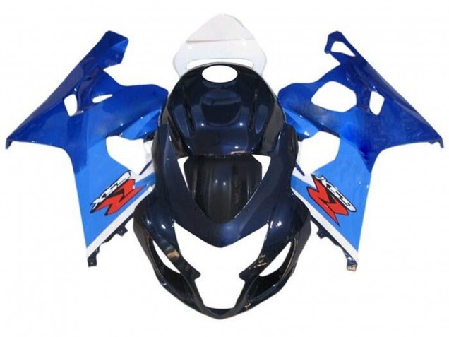 2004-2005 White Blue Red Suzuki GSXR 600 / GSXR 750 Motorcycle Fairings Canada