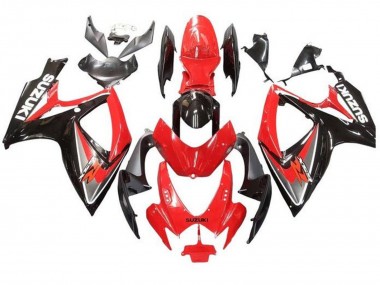 2006-2007 Red Grey Glossy Black Suzuki GSXR 600 / GSXR 750 Motorcycle Fairings Canada
