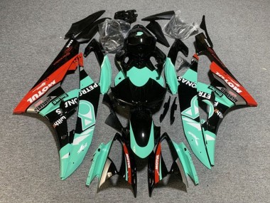 2006-2007 Light Green Red Black Petronas Motul Yamaha YZF R6 Motorcycle Fairings Canada