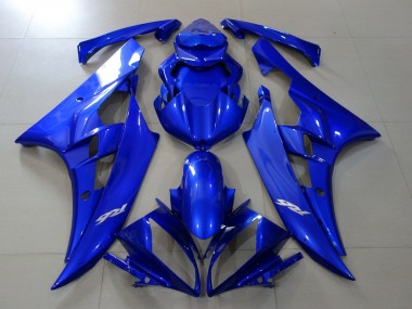 2006-2007 Blue Yamaha YZF R6 Motorcycle Fairings Canada